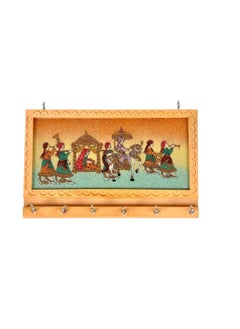 Fashion Bizz Fashion Bizz Wooden Key HolderHanger Wall Hanging Decor 7x5x1  - Image 2