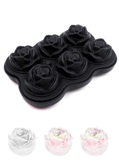 Generic Rose Ice Ball Maker Mold Black  - Image 5