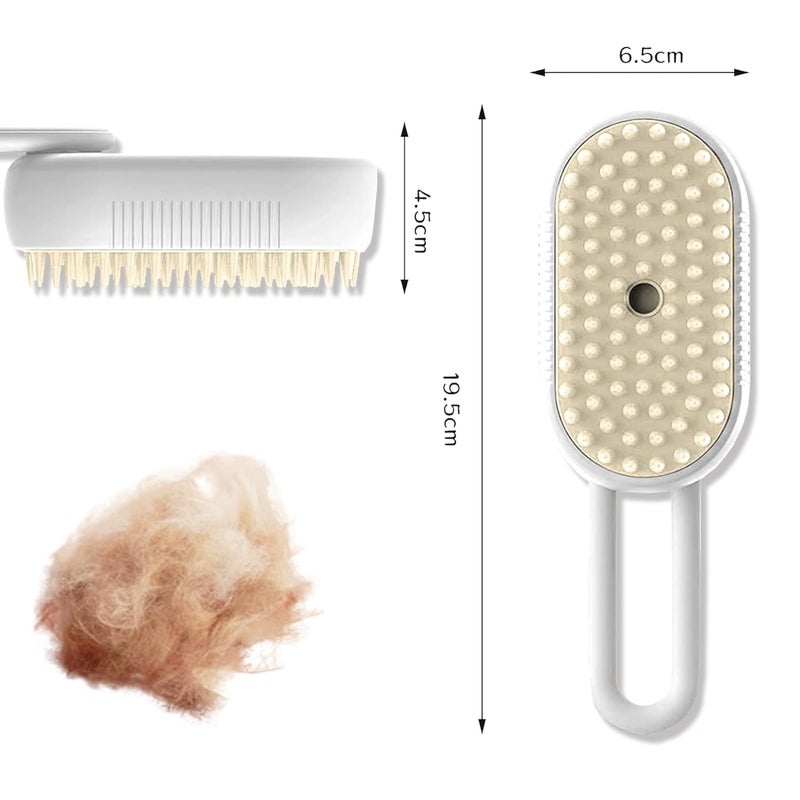 HATCHMATIC Pet Hair Brush, Cat Steam Brush, Dog Steam Brush, Steam Brush for Cats and Dogs, Steaming Pet Hair Brush, Cat and Dog Comb with Steam, Pet Grooming Brush for Cats and Dogs - Image 3