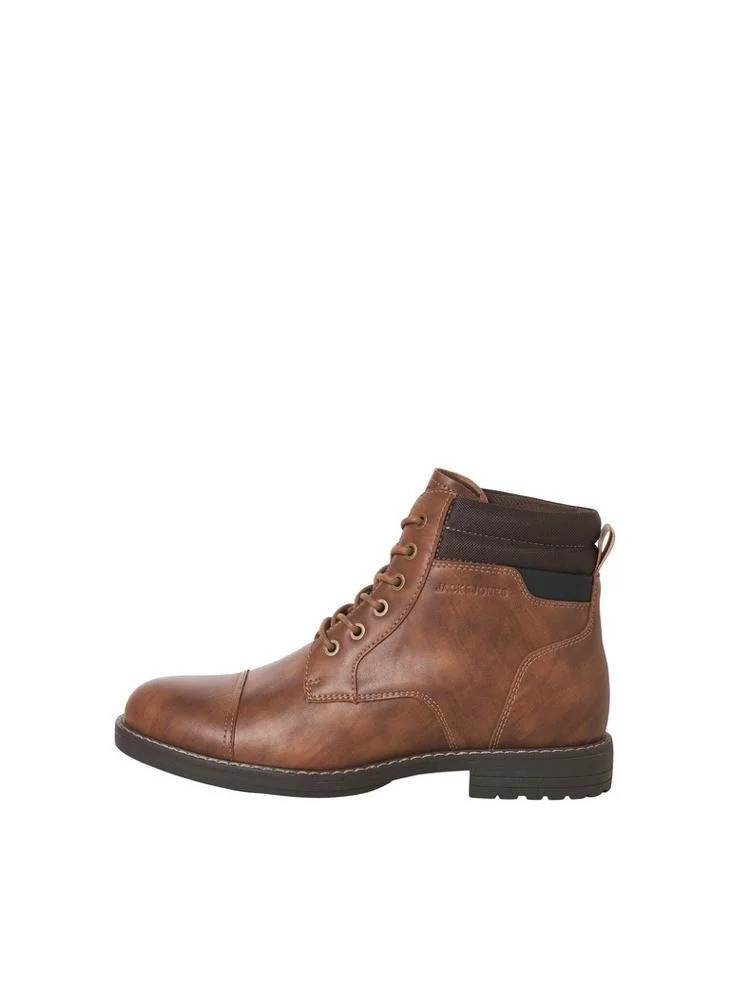 JACK & JONES Java Classic Lace-Up Boots for Men | Best Price UAE