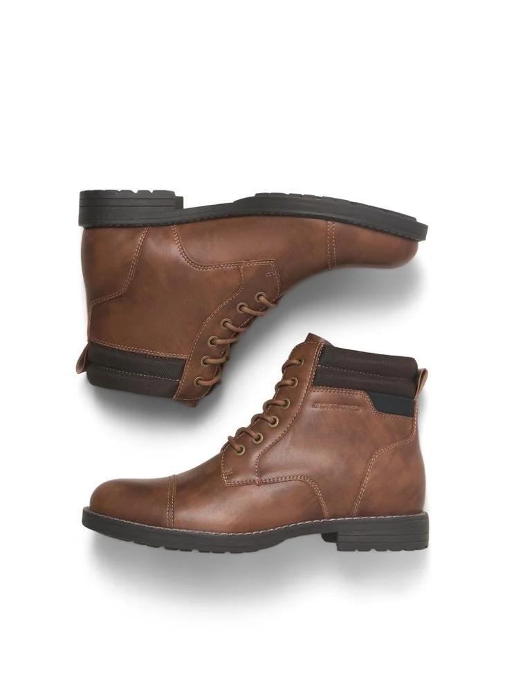 JACK & JONES Java Classic Lace-Up Boots for Men | Best Price UAE