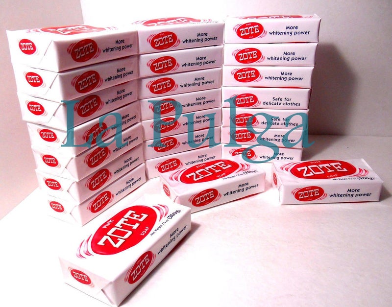 Zote Jabon Zote Rosa Laundry Soap 200g each Rosa/Pink Ropa Made in Mexico 25 pcs - Image 2