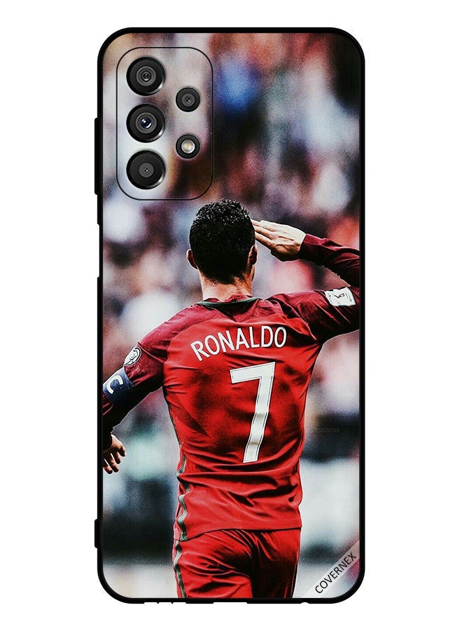 Covernex Protective Case Cover For Samsung Galaxy A23 5G Ronaldo Salute To Crowd - Image 1