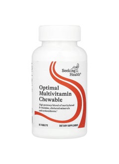 Seeking Health, Optimal Multivitamin Chewable, 60 Tablets