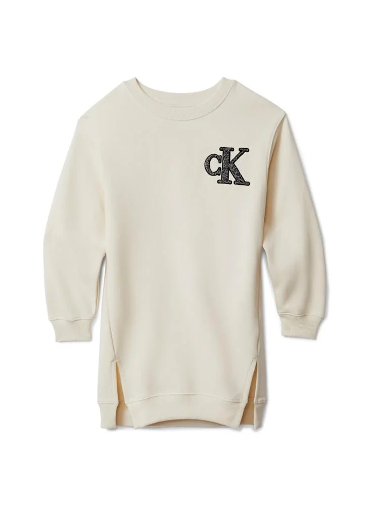 Calvin Klein Jeans Kids Logo Mini T-Shirt Dress