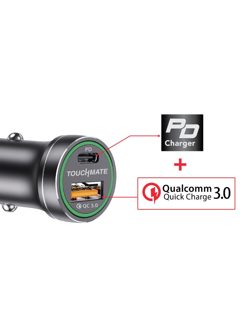 TOUCHMATE TOUCHMATE 25W PD Quick Car Charger  - Image 4
