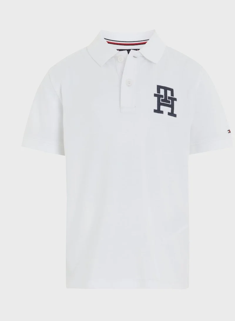 TOMMY HILFIGER Kids Monogram Polo