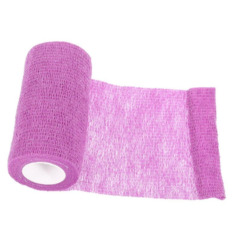Self Adhesive Horse Leg Bandage Wrap Elastic Breathable Non Woven Fabric 1 Roll - Image 2