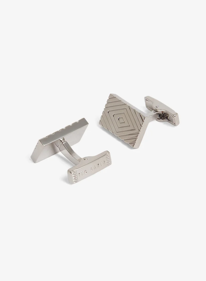 تيد بيكر Cuflin Etched Detail Cufflinks