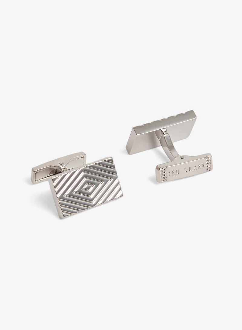 تيد بيكر Cuflin Etched Detail Cufflinks