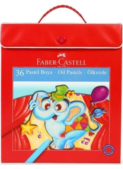 Faber Castell Fc Pastel Crayons in Plastic Bag 36 Colors