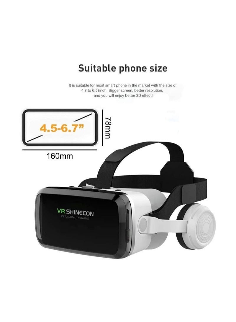 Virtual Reality Stereo Headset 3D Glasses With Anti Blue Light - Image 2