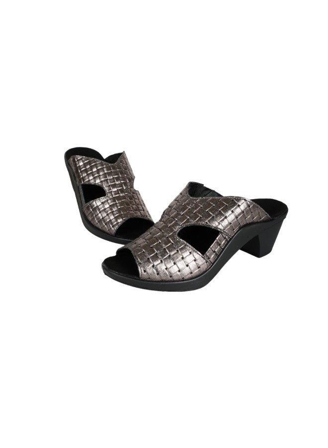 ROMIKA 117-376 Romika Ladies Mokasetta Sandals 27173 Platin - Image 3