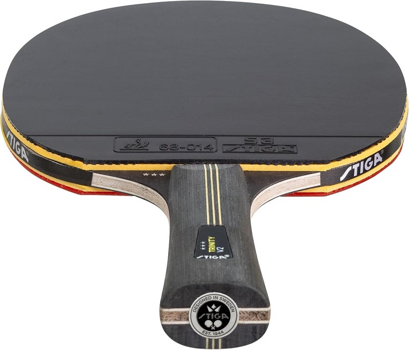 ستيجا مضرب تنس الطاولة STIGA Trinity V2 - خشب من الدرجة الثالثة، مطابق لمعايير ITTF، مع مقبض مريح ومتكيف - مناسب للاعبين الهجوميين - Image 3