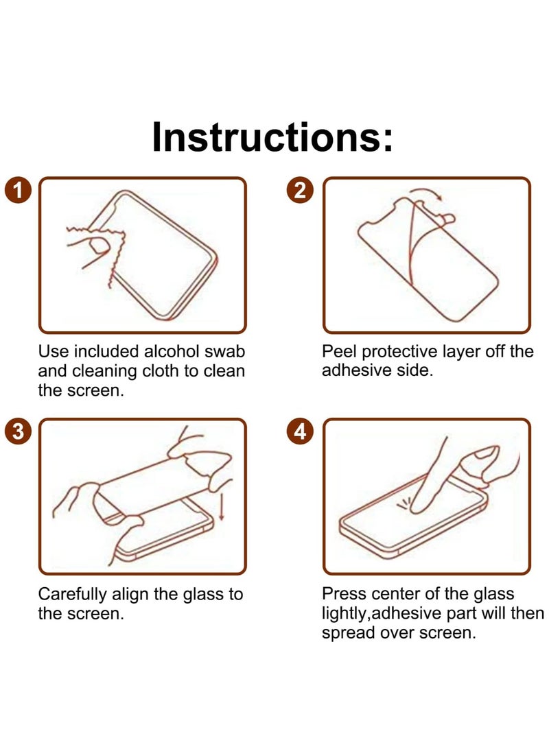 Denx Privacy Screen Protector for iPhone 12 promax Anti-Spy Tempered Glass Privacy Protective Film Anti Spy Tempered Glass Film Screen Protector - Image 5