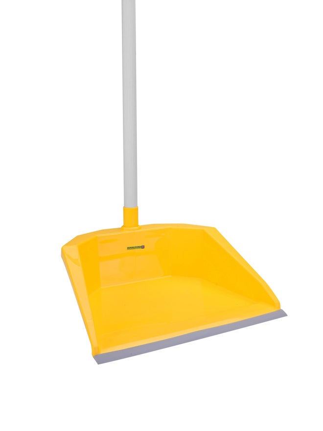 Royalford Plastic Broom With Dustpan Set - Image 3