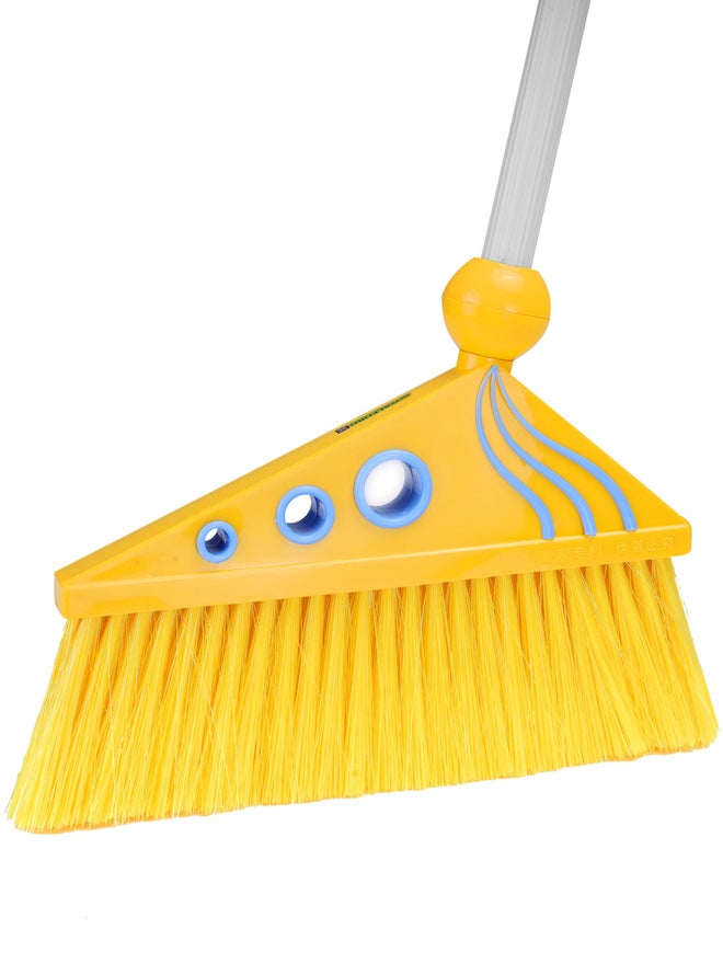 Royalford Plastic Broom With Dustpan Set - Image 5