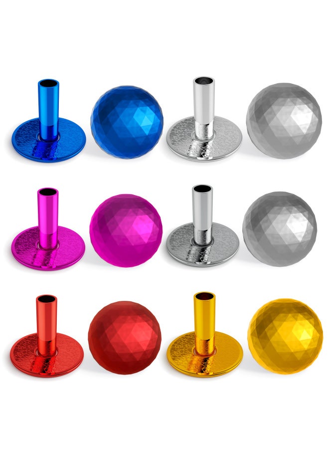 Boxing Fighter/QANBA Prism American Electroplating Oval Ball Head Rocker Accessories Prism Electroplating Rocker Ball-Product Color:Boxer Prism Rocker Ball-electroplated Purple - Image 5