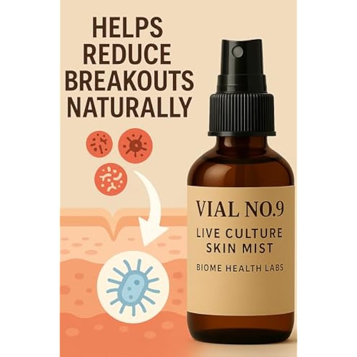 Acne Spray – Live Probiotic Culture Mist for Breakouts, Redness & Oily Skin | Natural 4 oz Clearing Treatment - Image 2