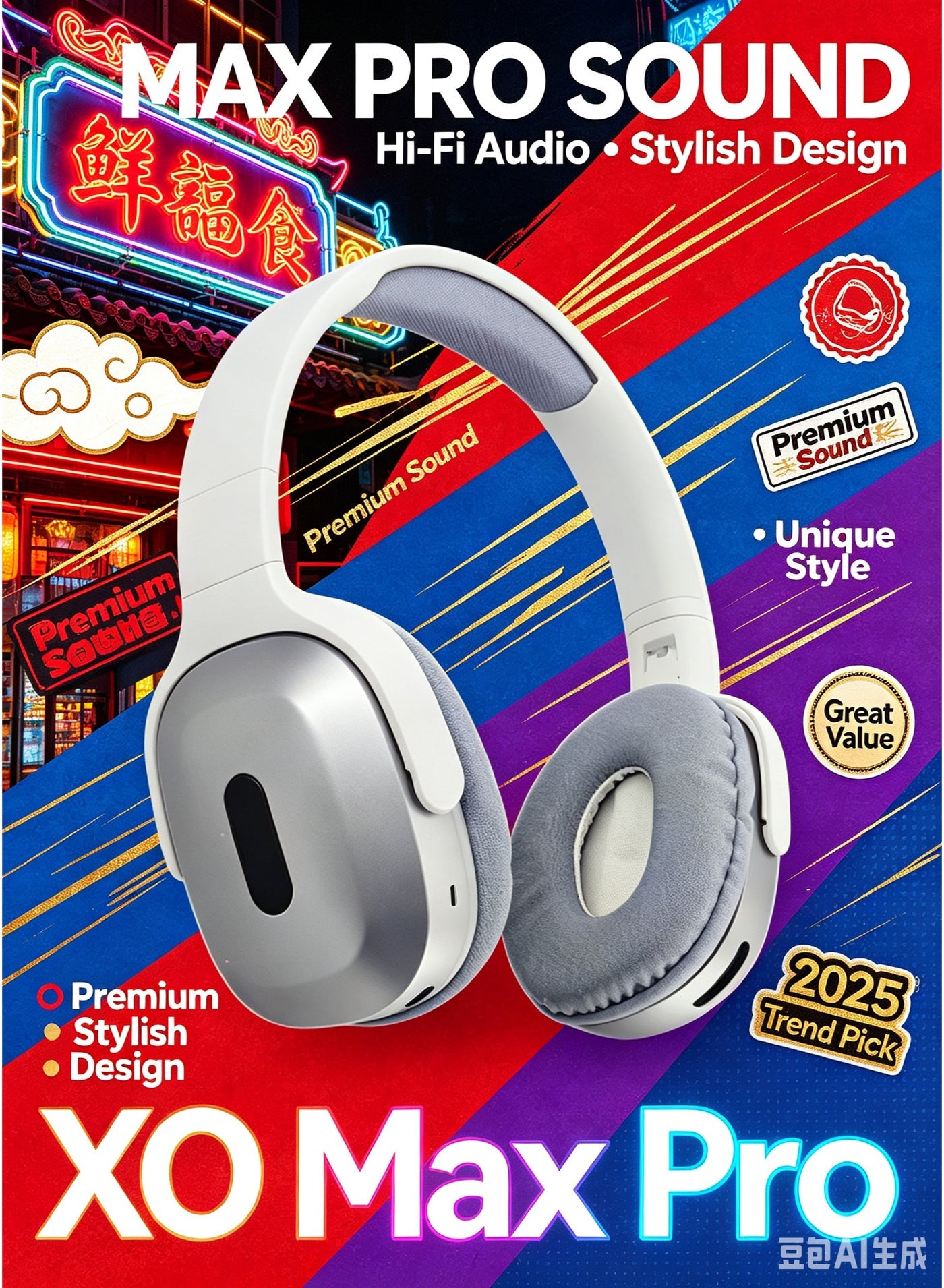 xo Xo Wireless Headset Z7A04E7D06046AF6300DFZ