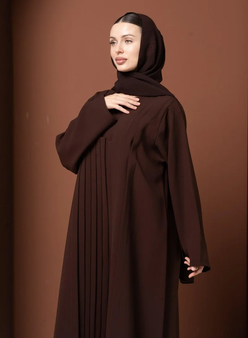 Meem By Mariyah  Front open abaya with sheila for Women | Best Price UAE