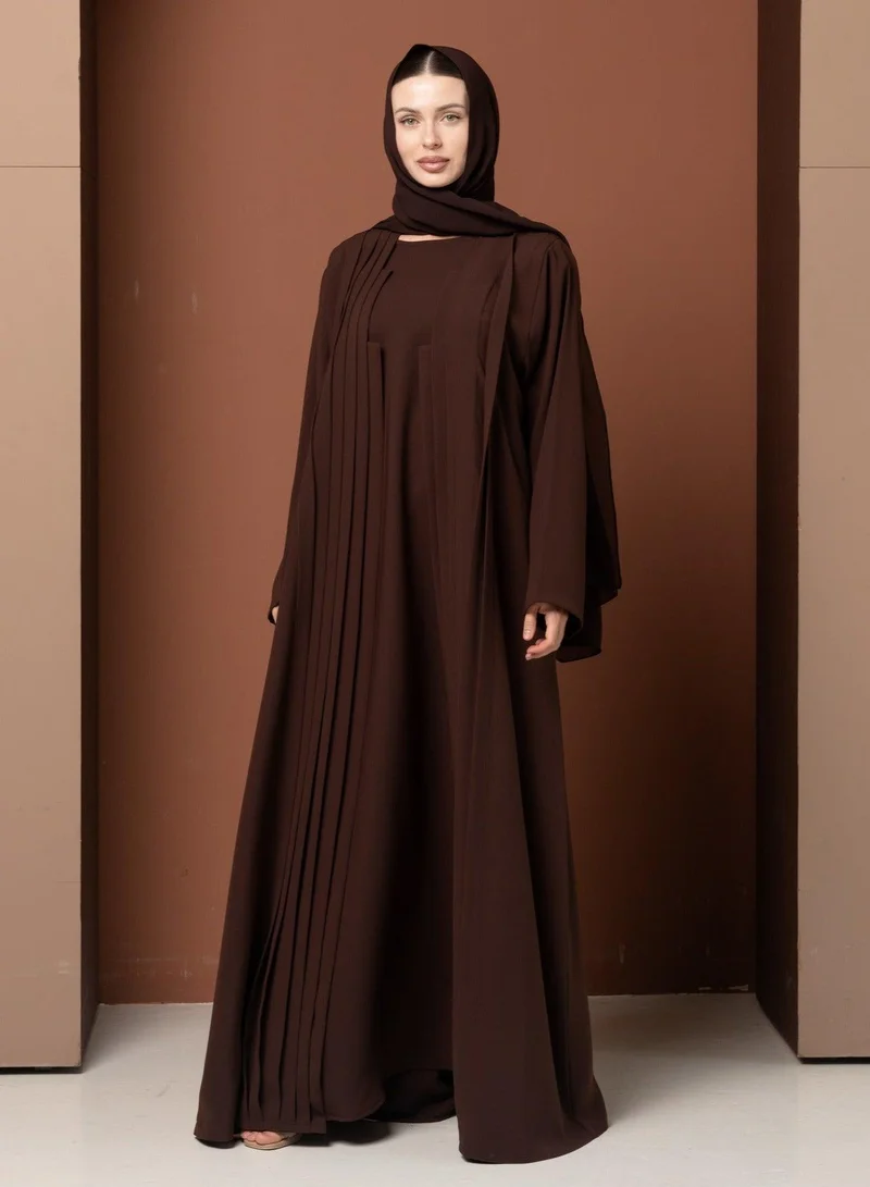 Meem By Mariyah  Front open abaya with sheila for Women | Best Price UAE