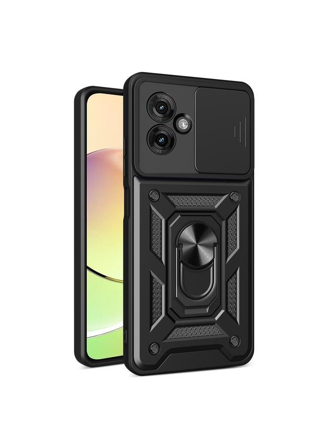 The Bros Case For Motorola Moto G55 Sliding Camera Cover Design TPU Hybrid PC Phone Case