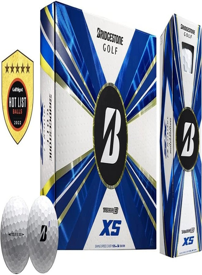 MX Seven Bridgstone Golf Ball Tour B XS White (One Dozen) - Image 1
