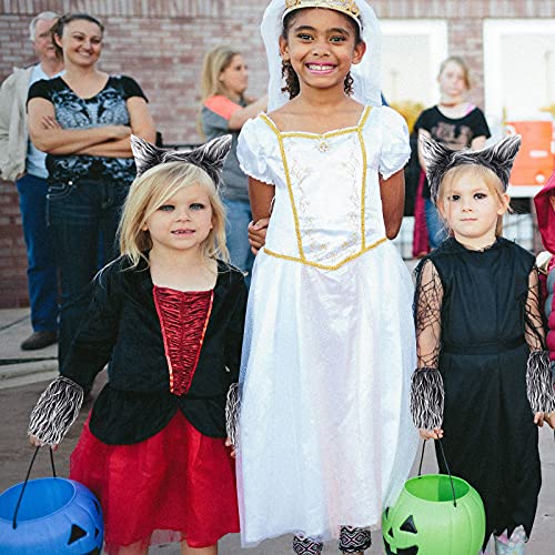 Exlinonline Werewolf Wolf Costume With Headband,Gloves,Ears and Tails For Mens,Women, Kids,Boys, Girls All In One Halloween Dress-Up Accessories Kit - Image 3