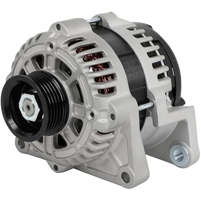 ASAPE 21834 High Output Replacement New Alternator Fit for 2009-2011 for Chevrolet Aveo 1.6L 2009-2011 for Chevrolet Aveo5 1.6L 2009-2010 for Pontiac G3 1.6L 2009 for Pontiac G3 Wave 1.6L - Image 1