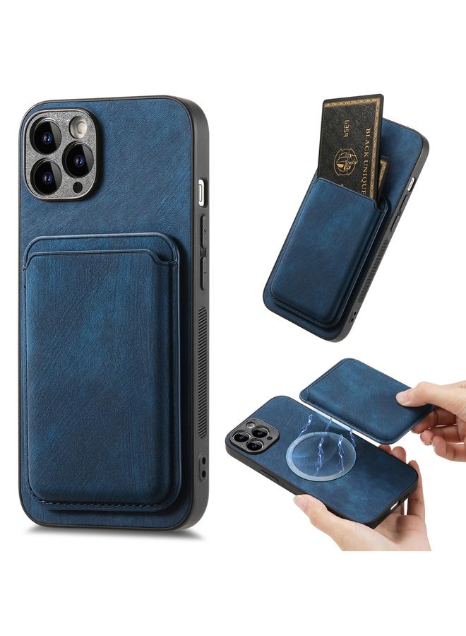 The Bros Phone Case For iPhone 11 Pro Retro Leather Card Bag Magnetic Phone Phone Case - Image 1