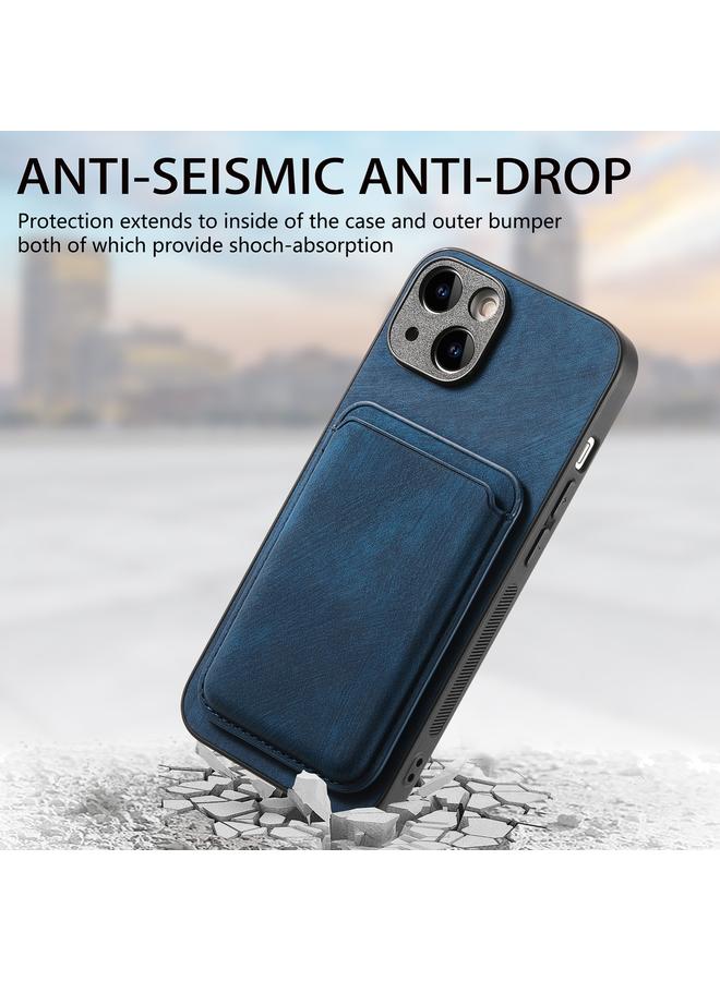 The Bros Phone Case For iPhone 11 Pro Retro Leather Card Bag Magnetic Phone Phone Case - Image 5