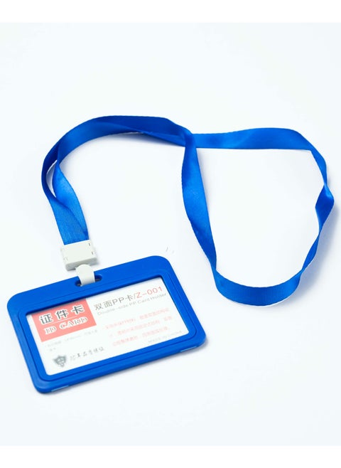 Blue  (54x86mm) Color ID Card