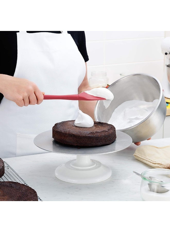 TOVOLO Flex-Core Heat-Resistant & BPA-Free Head, Cast Iron & Non-Stick Cookware, Dishwasher-Safe, Silicone Spatula, Cayenne - Image 4