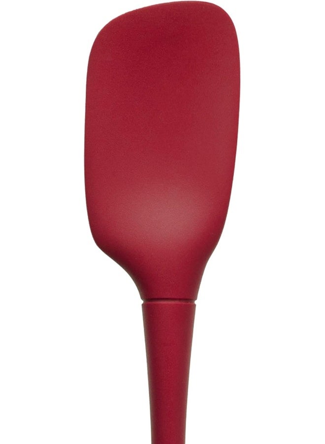 TOVOLO Flex-Core Heat-Resistant & BPA-Free Head, Cast Iron & Non-Stick Cookware, Dishwasher-Safe, Silicone Spatula, Cayenne - Image 2