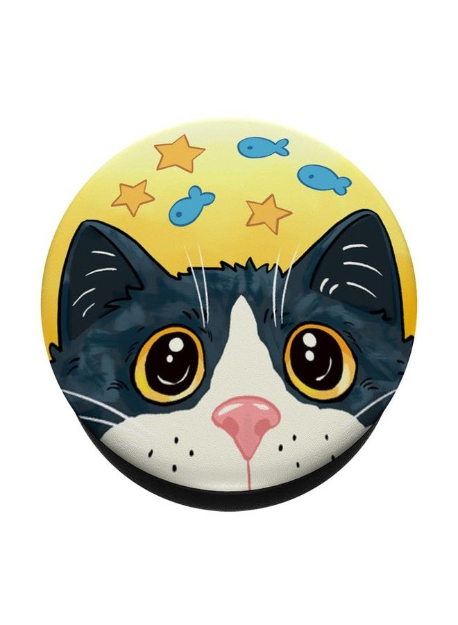 PopSockets Phone Grip – Cat PopSocket - Boss The Cat PopSockets Adhesive PopGrip - Image 2
