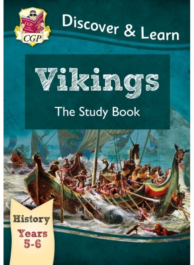 KS2 History Discover Learn Vikings Study Book Years 5 6 - Paperback