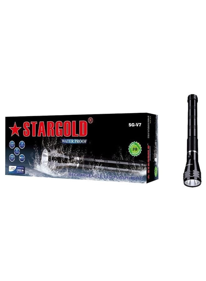 Stargold Heavy Duty Water Resistant Emergency Torch Light Rechargeable Fog Light - Image 2