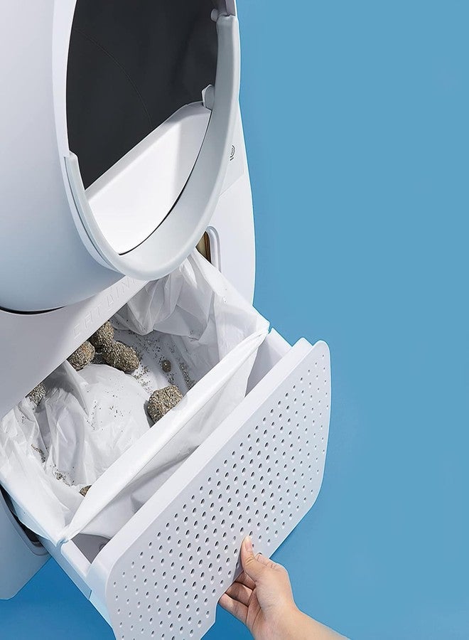Catlink 80 Pack CATLINK Trash Bags, for Automatic Cat Litter Box for Scooper Young & Luxury PRO & Ultra, Not Suitable for Scooper SE & SE LITE - Image 2