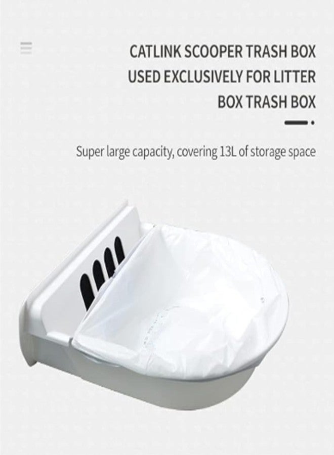Catlink 80 Pack CATLINK Trash Bags, for Automatic Cat Litter Box for Scooper Young & Luxury PRO & Ultra, Not Suitable for Scooper SE & SE LITE - Image 4