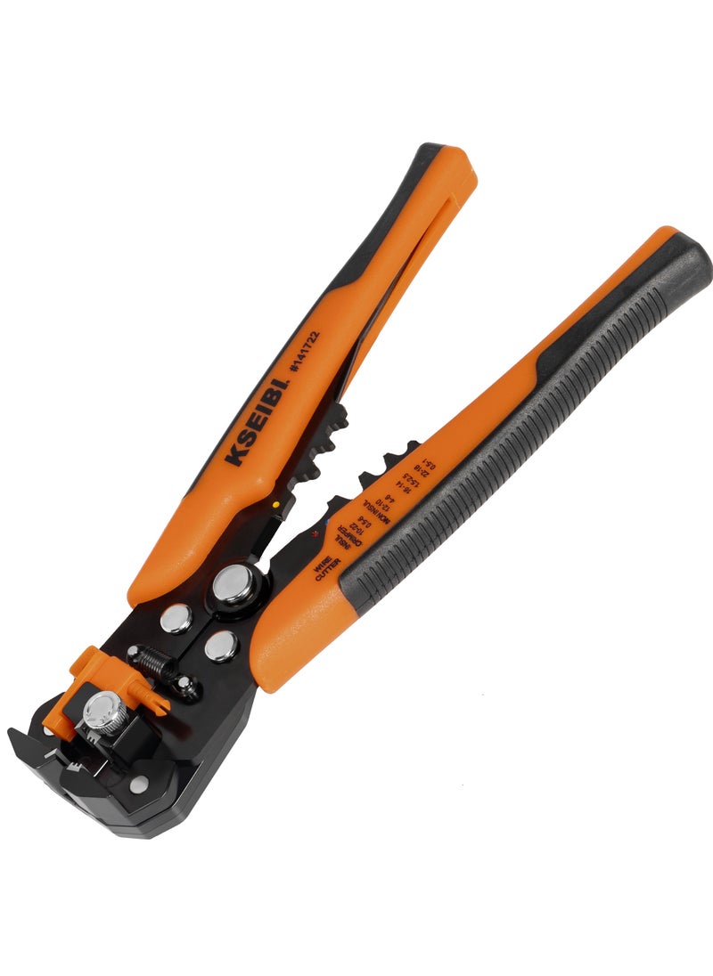 KSEIBI - Automatic Wire Stripper 3 in 1, Basics Self-Adjusting Wire Stripper/Wire Cutter, Heavy Duty, Cutting and Crimping, Stripping Copper and Aluminum Wires, Solid, Stranded and Romex Wire, Stripping Machine. - Image 1