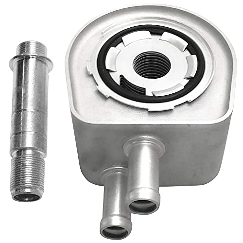 MYSMOT Engine Oil Cooler for Ford F-250 F-350 F-450 F-550 Super Duty 1999-2007 Excursion 2000-2005 F53 1999-2004 Lobo 2000-2003 E-350 E-450, FO4000100 4C3Z6A642A - Image 2