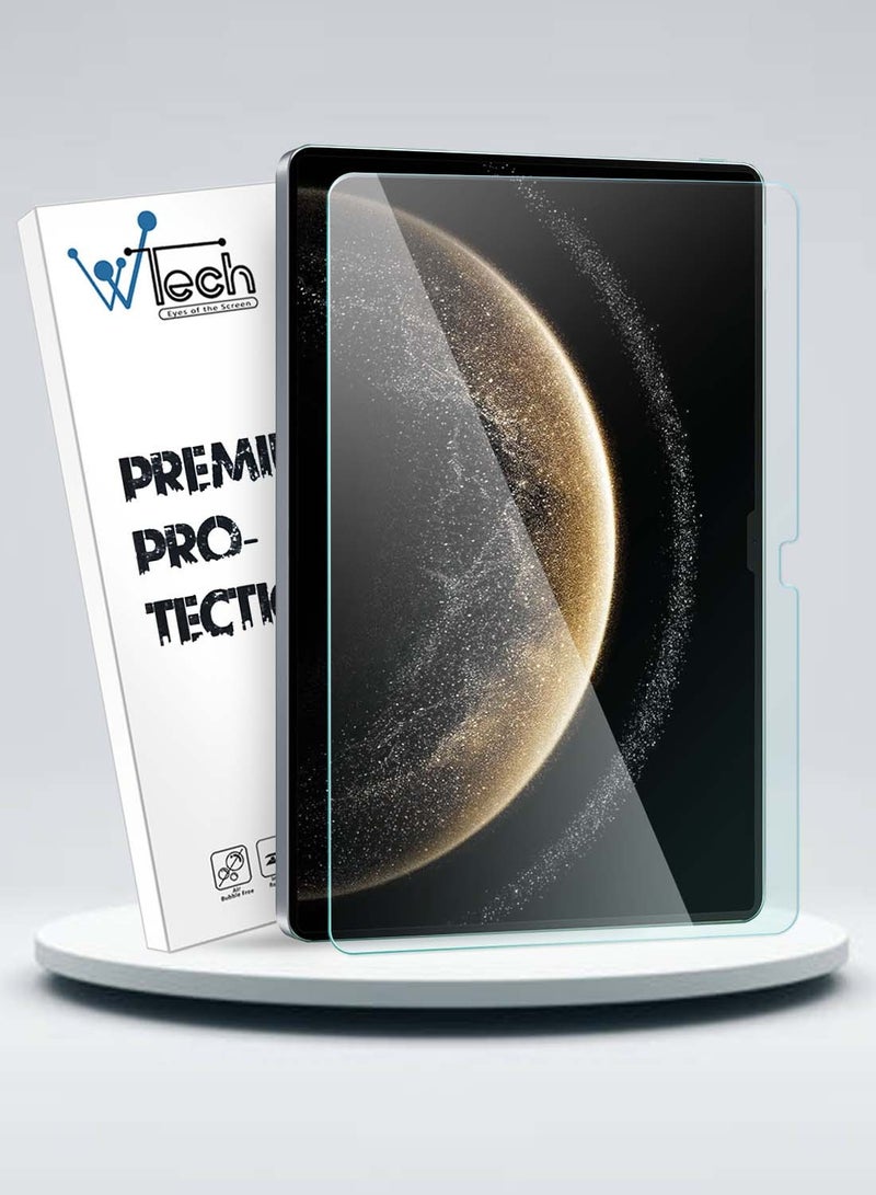 دبليو تيك هاتف هواوي ميت باد برو 13.2 4 جي 2025 (13.2 بوصة) W00 ، W29 WTech Premium Series ذات حواف منحنية بغطاء كامل واقي شاشة من الزجاج المقوى (TSGPCN) - شفاف - Image 1