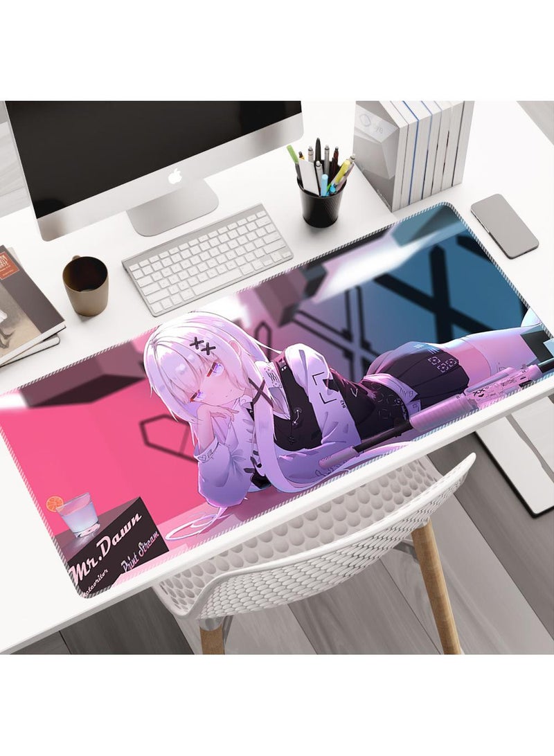 Y&D Exclusive For Esports Games Gaming Mouse Pad Extended Large Mat Desk Pad Stitched Edges Mousepad Long Mouse Pad And Non-Slip Rubber Base Mice Pad 900X400X3mm - Image 1