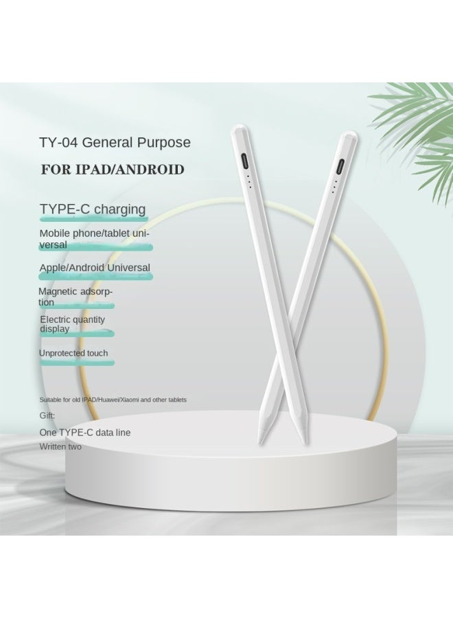 قلم ستايلوس مغناطيسي قلم كاباسيتيف لشاشات اللمس متوافق مع Huawei وHonor وXiaomi وIpad وTablet Stylus - Image 1