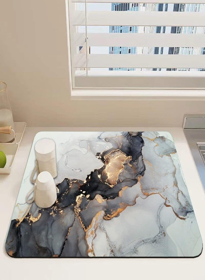 PAGHADI Dish Drying mat for Kitchen Water Absorbent mat Drying mat for Kitchen Utensils Large Dry mat for Kitchen Utensils Drying mat Water Absorbent mats for Kitchen Items - Image 4