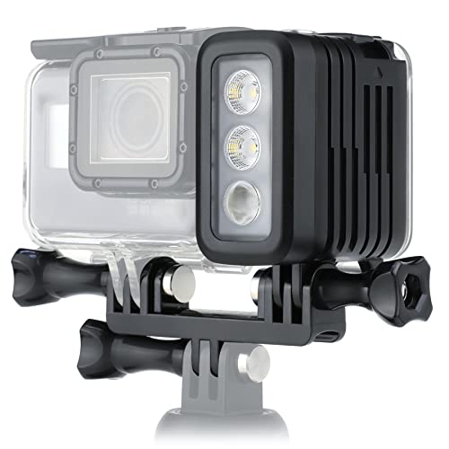 SOONSUN Rechargeable Diving Light - 450 Lumens High Power LED Video Light, Waterproof 164ft, Dimmable Underwater Fill Light for GoPro Hero 13/12/11/10/9/8/7/6/5/4/3+/3, DJI Osmo Action 4 5 Pro Camera - Image 1