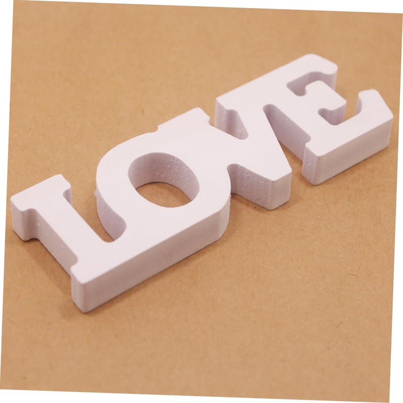 Wooden Table Letters Home Decoration Rustic Wedding Anniversary Party Decor - Image 5