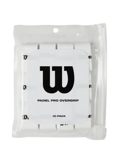 Wilson Pro Padel Overgrip 12 Pack - White