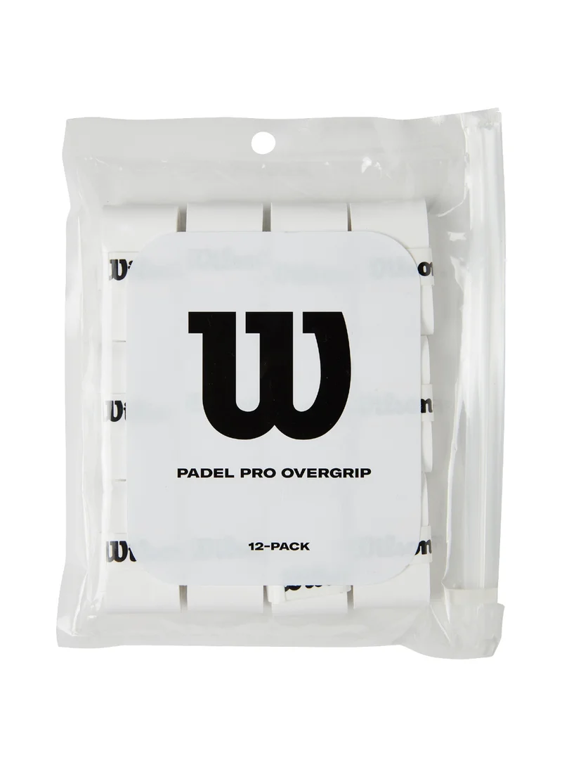 ويلسون Pro Padel Overgrip 12 Pack - White